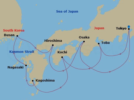 Cruise Map