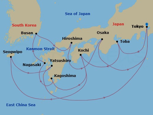 Cruise Map