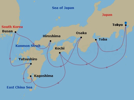 Cruise Map