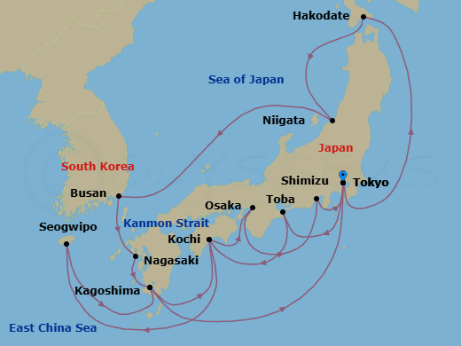 Cruise Map