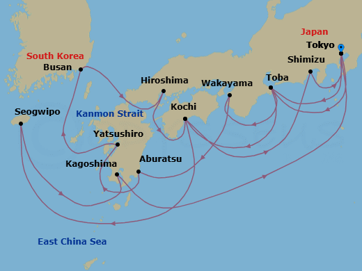 Cruise Map