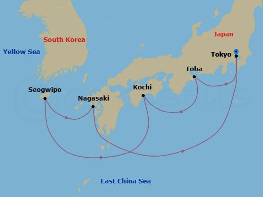 Cruise Map