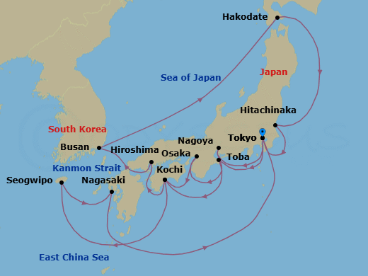 Cruise Map