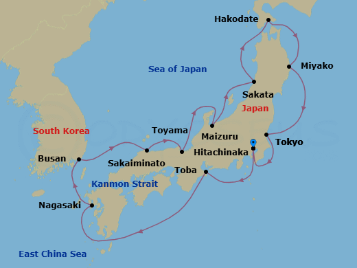 Cruise Map