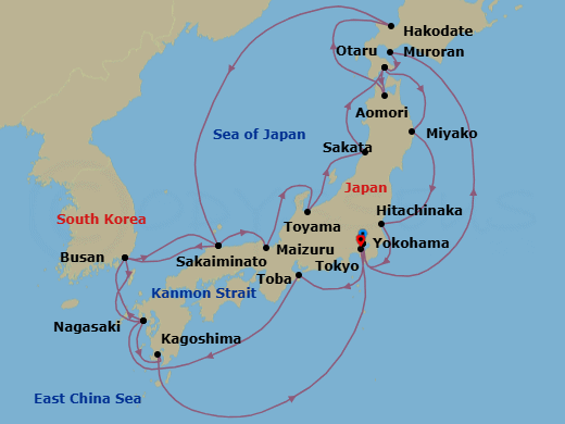 Cruise Map
