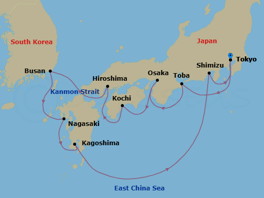 Cruise Map