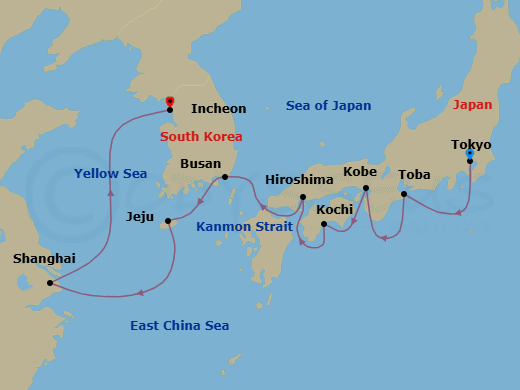 Cruise Map