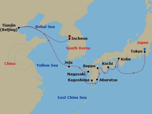 Cruise Map