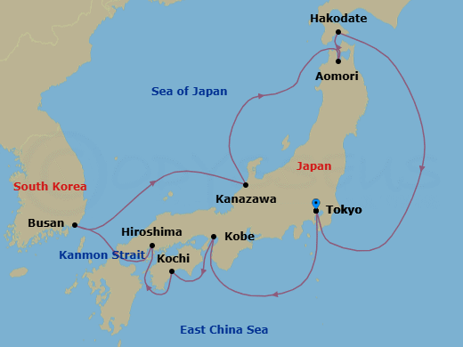 Cruise Map