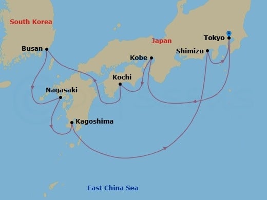 Cruise Map