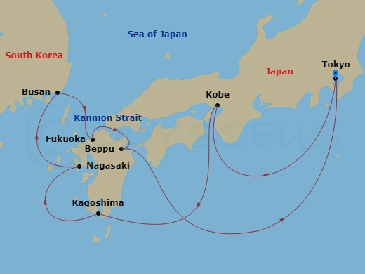 Cruise Map