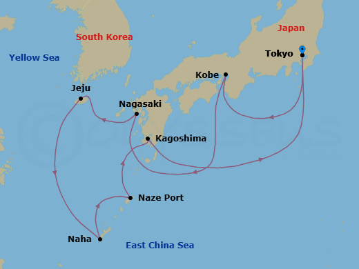 Cruise Map