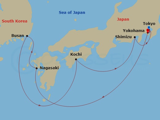 Cruise Map