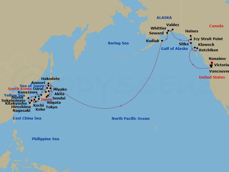 Cruise Map