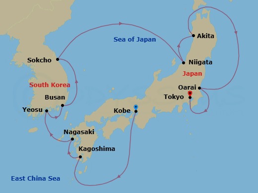 Cruise Map