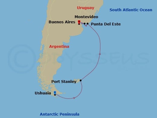 Cruise Map