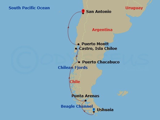 Cruise Map