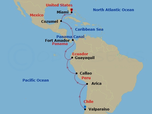 Cruise Map