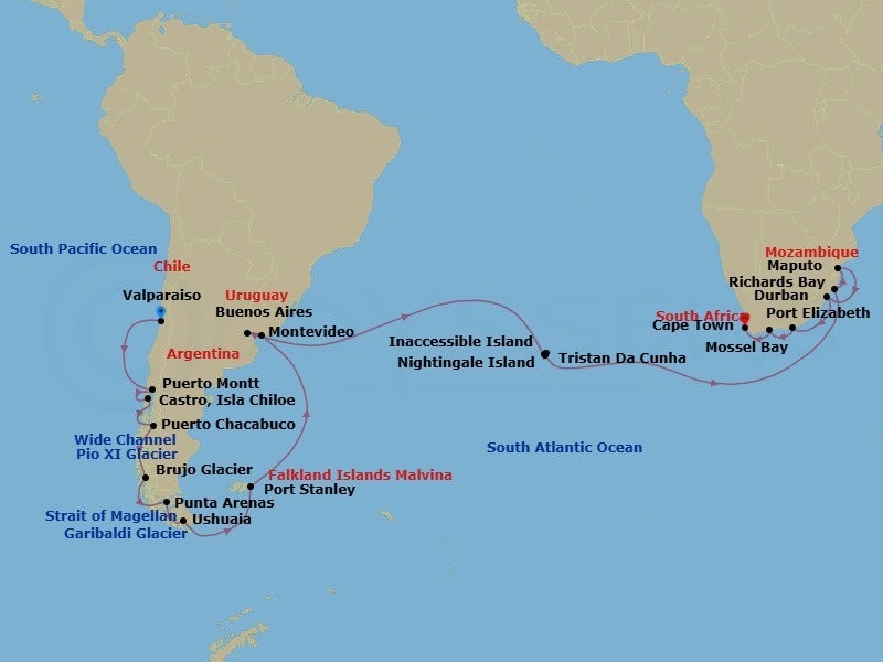 Cruise Map