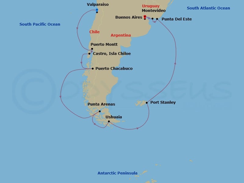 Cruise Map