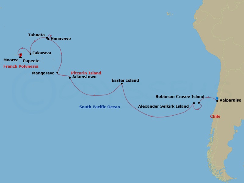 Cruise Map