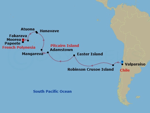 Cruise Map