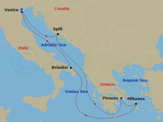 Cruise Map