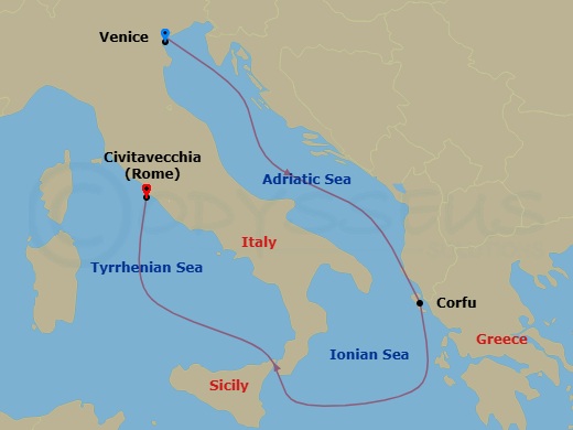 Cruise Map