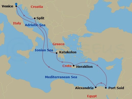 Cruise Map