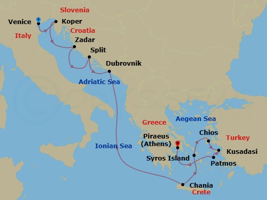 Cruise Map