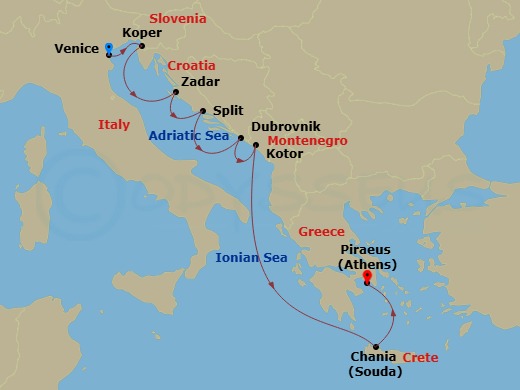 Cruise Map