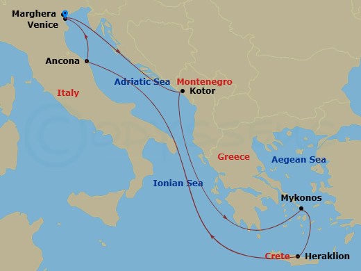 Cruise Map