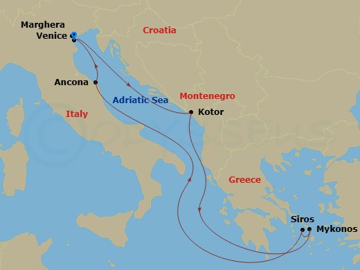 Cruise Map