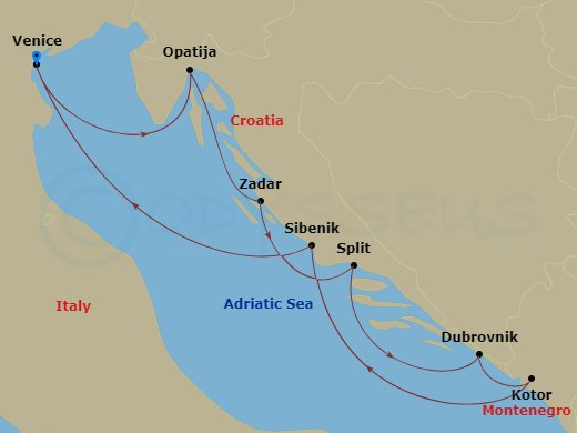 Cruise Map