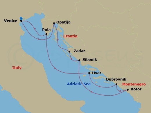 Cruise Map