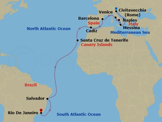 Cruise Map