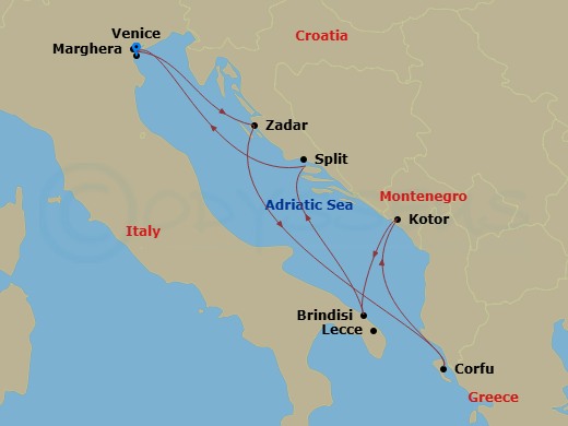 Cruise Map