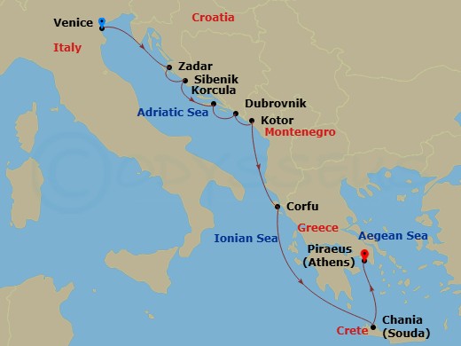 Cruise Map
