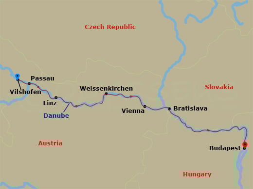 Cruise Map