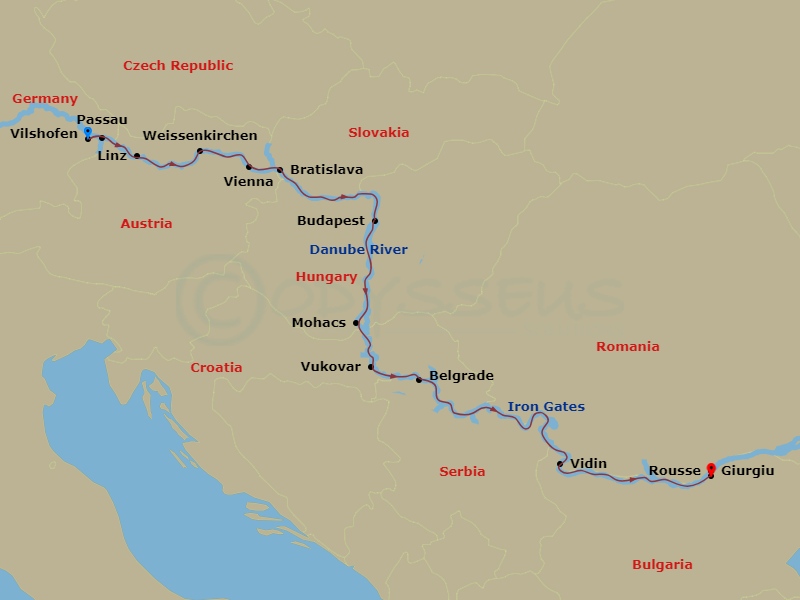 Cruise Map