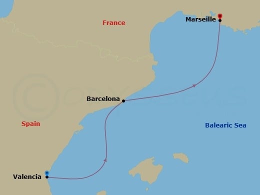 Cruise Map