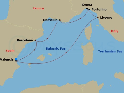 Cruise Map