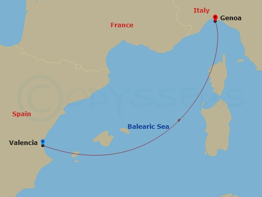 Cruise Map