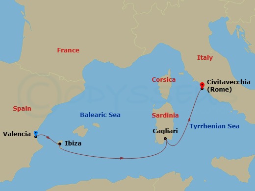 Cruise Map