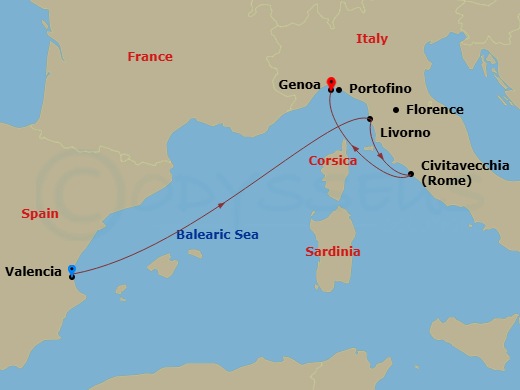 Cruise Map