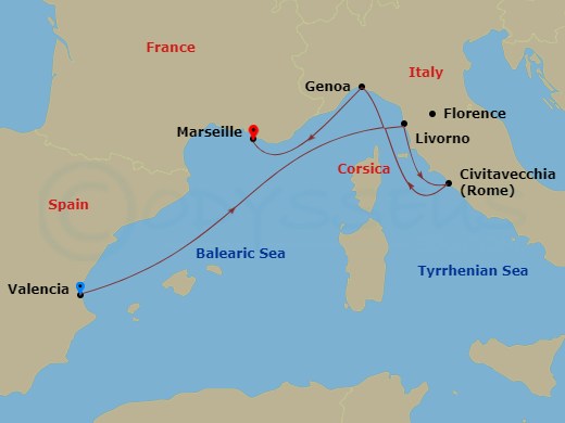 Cruise Map