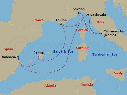 Cruise Map