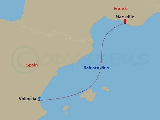 Cruise Map