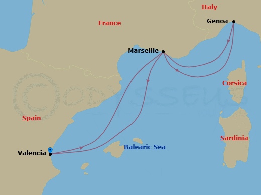Cruise Map
