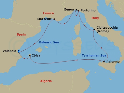 Cruise Map
